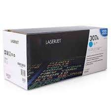 HP 307A Original Toner Cartridge  Cyan  CE741A  HP LaserJet Toner