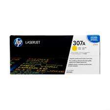 HP 307A Original Toner Cartridge  Yellow  CE742A  HP LaserJet Toner