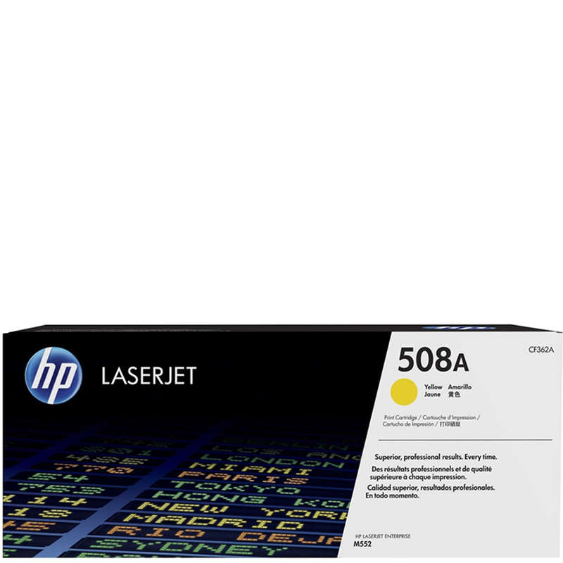 HP 312A Original Toner Cartridge  Yellow  CF382A  HP LaserJet Toner