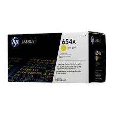 HP 654A Original Toner Cartridge  Yellow  CF332A  HP LaserJet Toner