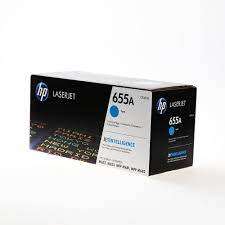 HP 655A Original Toner Cartridge  Cyan- CF453A  HP LaserJet Toner