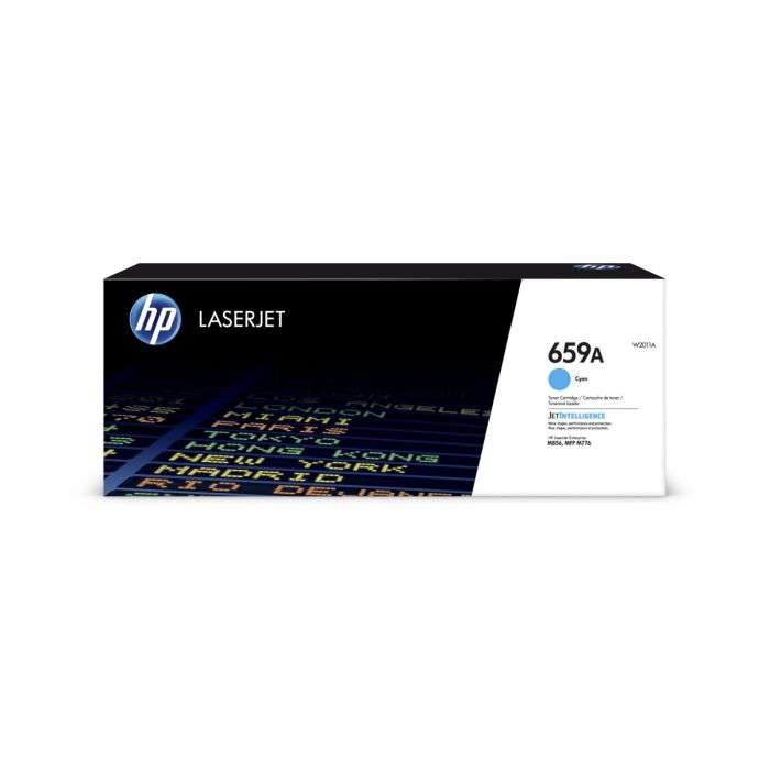 HP 659A Original Toner Cartridge  Cyan