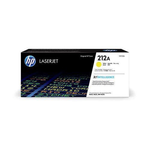 Hp 212A Original Toner Cartridge  Yellow  W2122A  HP LaserJet Toner