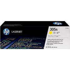 HP 305A Original Toner Cartridge  Yellow- CE412A  HP LaserJet Toner