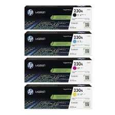 HP 230A BK/C/M/Y 4 Pack LaserJet Toner Cartridge