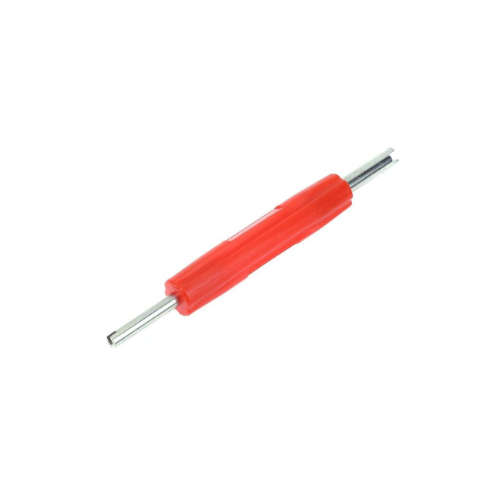 Double ended valve core screwdriver
