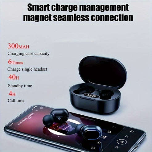 1 x E7S TWS Wireless Earphones