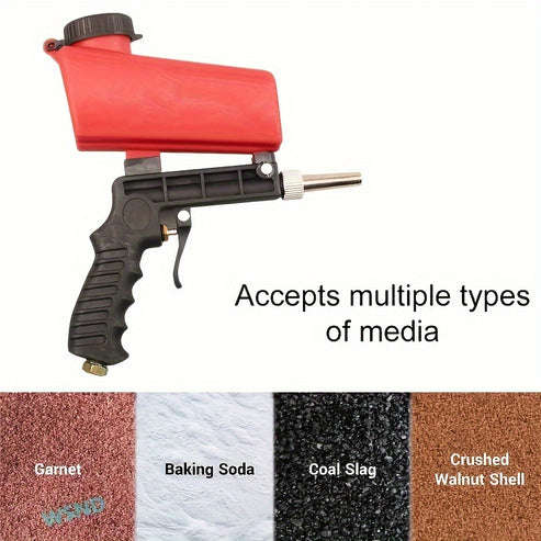Portable Handheld Pneumatic Sandblasting Gun