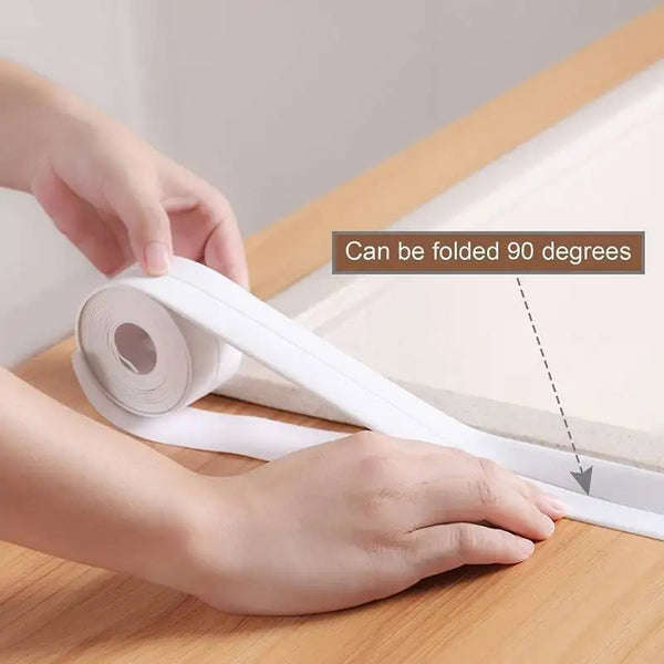 1 Roll 1 Meter Waterproof White Self