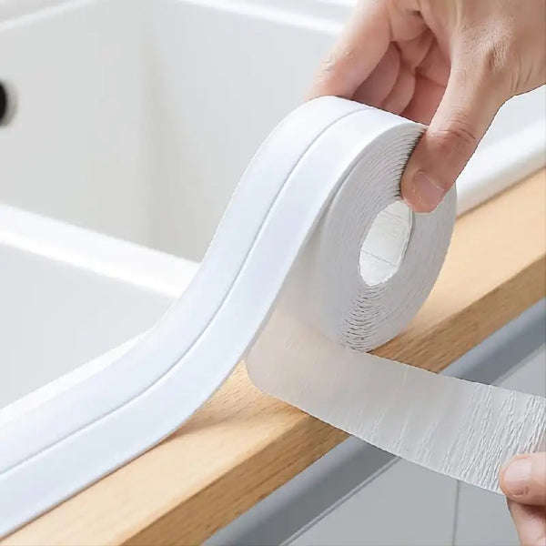 1 Roll 1 Meter Waterproof White Self