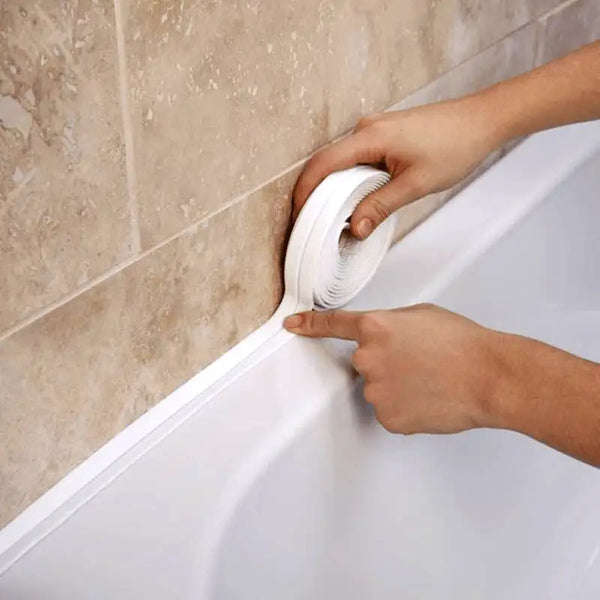 1 Roll 1 Meter Waterproof White Self