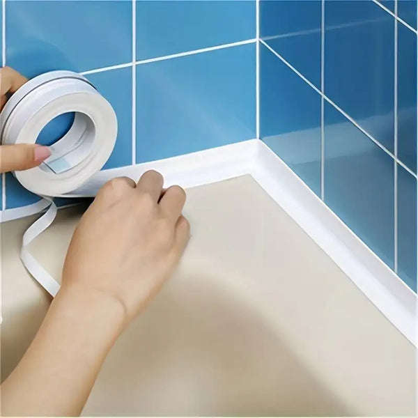 1 Roll 1 Meter Waterproof White Self