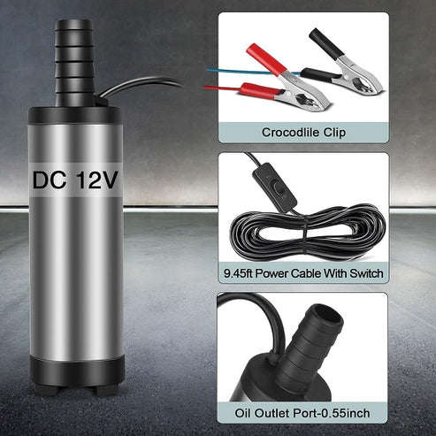 DC 12V Diesel Pump Operation Instruction