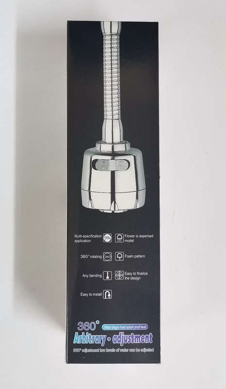 360° Swivel Tap Aerator Universal Kitchen Tap Spray Head Water Saving Tap