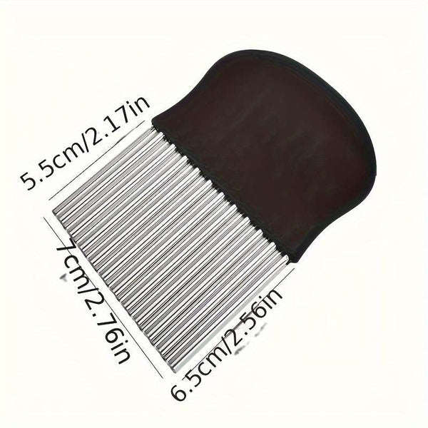 Versatile Stainless Steel Wave Cutter