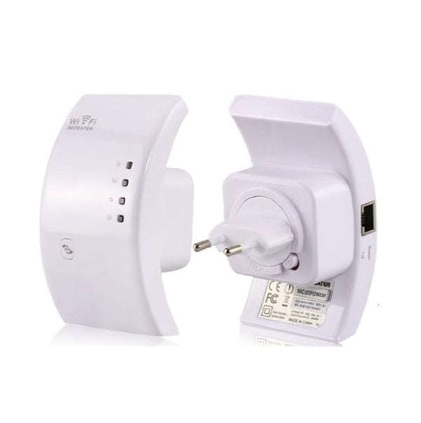 WiFi Range Extender And Repeater With 300Mbps Wireless Signal Booster And Ethernet Port