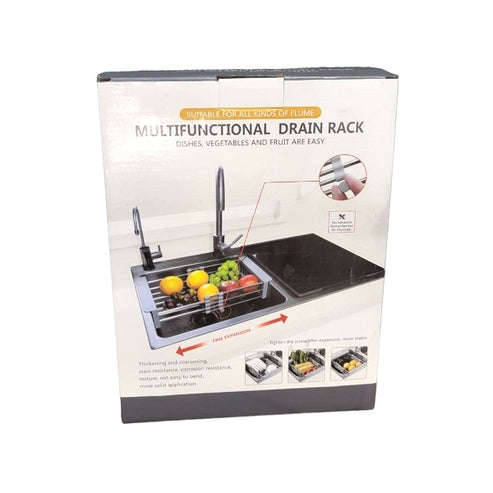 XF0873 Multi-Functional Drain Rack With Adjustable Arms Holder