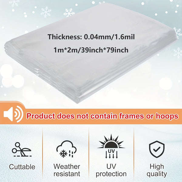 1 Piece Clear Plastic Film