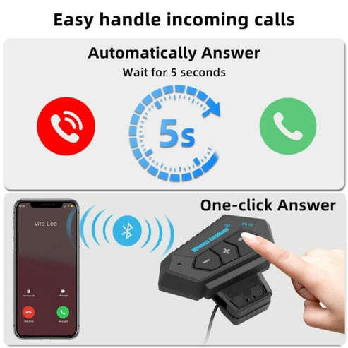 JG139 Motorcycle Bluetooth Helmet Wireless Earphones