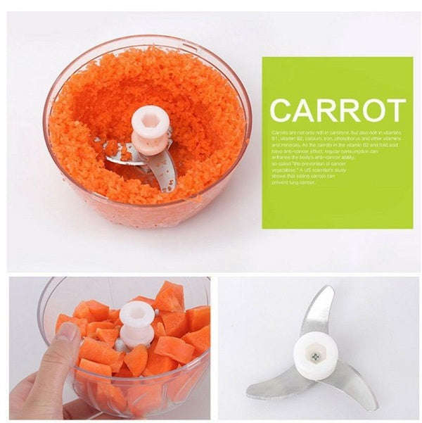 Multi-functional Manual Vegetable & Fruit Chopper