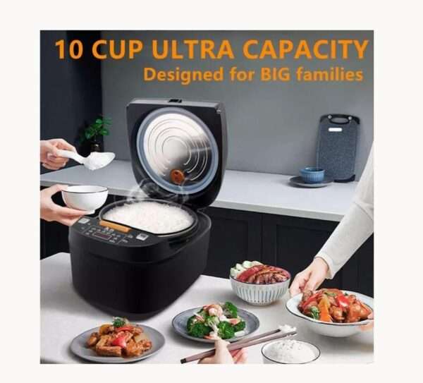 Silver PT-168 Crest 220V Rice Cooker 900W