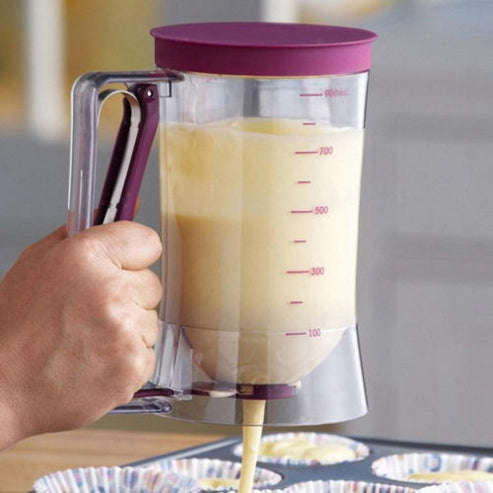 Cupcake Pancake Cake Batter Dispenser Mix Pastry Jug