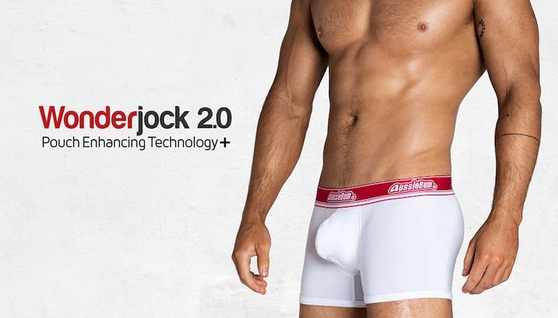 AUSSIEBUM WONDERJOCK 2.0 HIPSTER WHITE