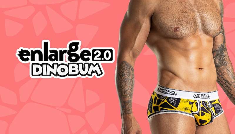 Enlarge 2.0 Brief Dino Yellow