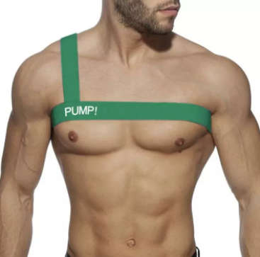 Pump Single Shoulder Green Harness Strap