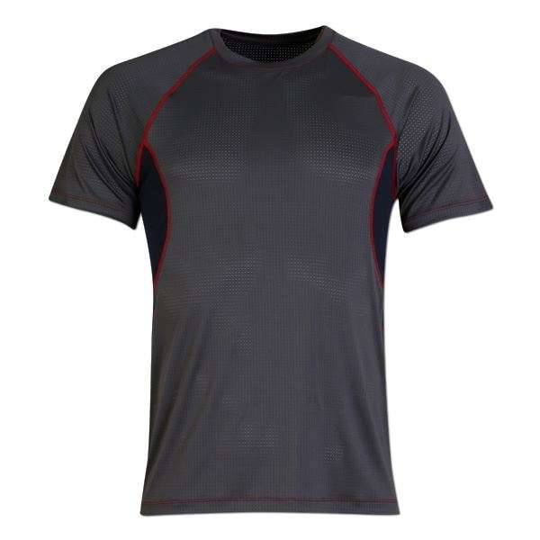 Coolmax Sports Tee Grey/Navy
