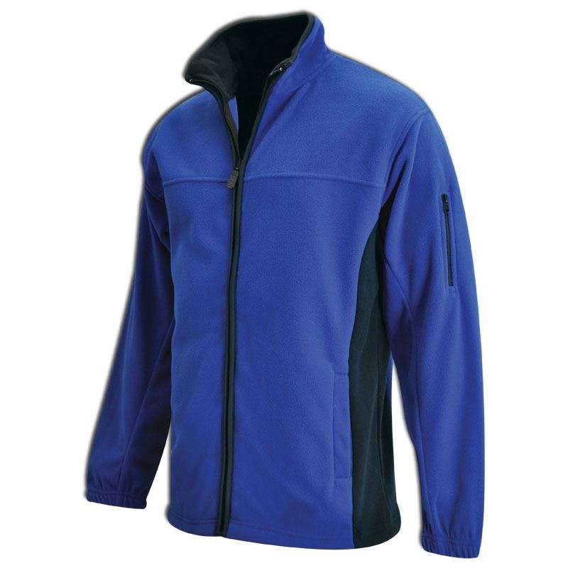 Two-tone Microfibre Polar Fleece Royal/navy