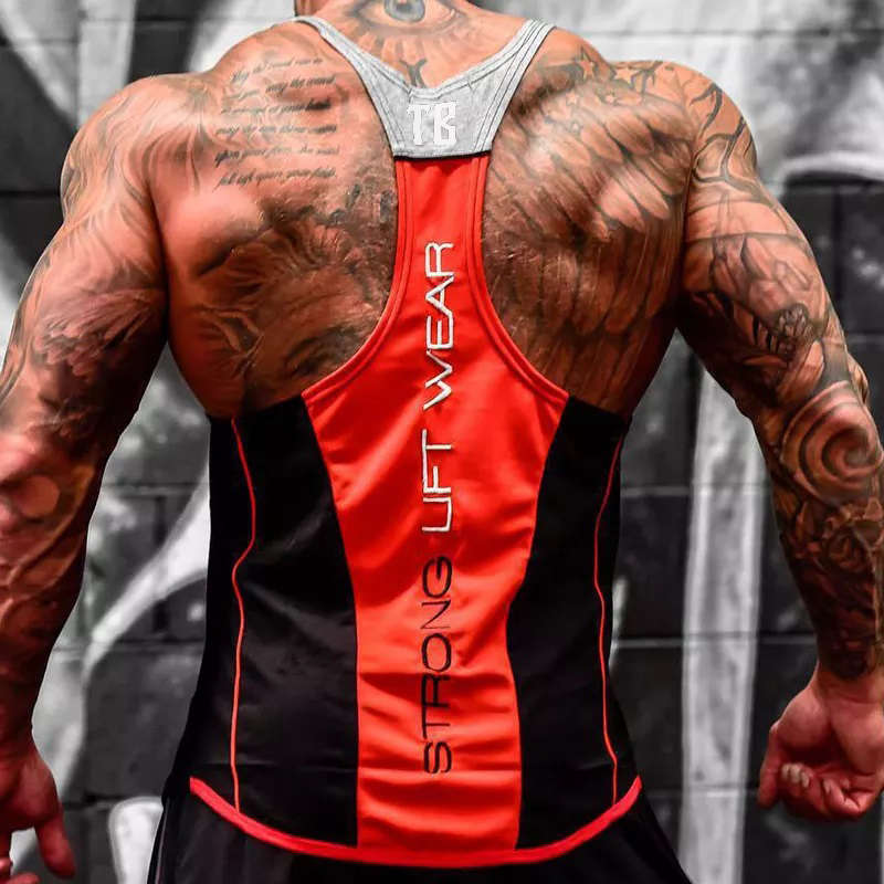 Toolbox Red and Black Tanktop