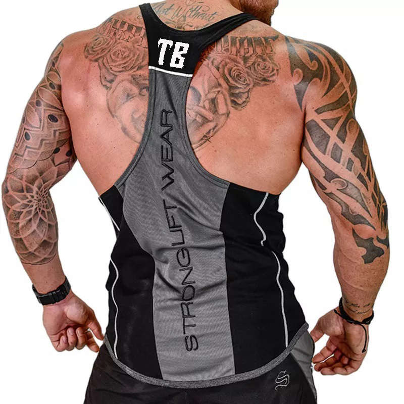 Toolbox Black and Grey Tanktop