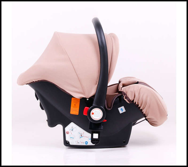 Belecoo Safety Car Seat with Stroller Adaptor - Brown