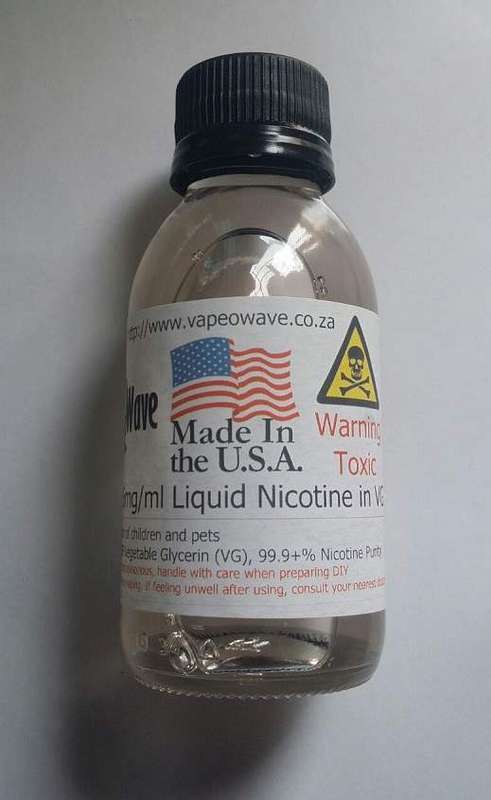 USA Lab PrimeNic | 100ml 36mg/ml Unflavoured Liquid Nicotine | Base in VG 99.8+% Purity | DIY Eli...