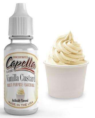 Capella  Vanilla Custard | 10ml Concentrated Flavor for DIY Self Mixing