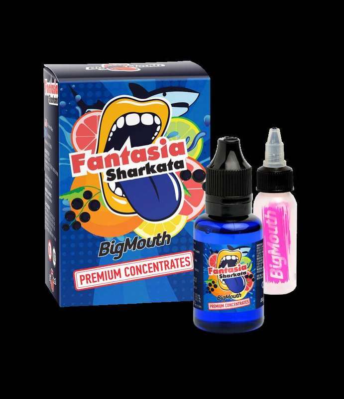 Big Mouth Fantasia Sharkata | 10ml One Shot Concentrated Flavour | Makes 100ml Eliquid