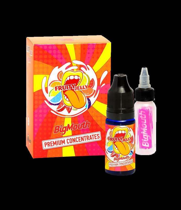 Big Mouth Fruity Jelly | 10ml One Shot Concentrated Flavour | Makes 100ml Eliquid