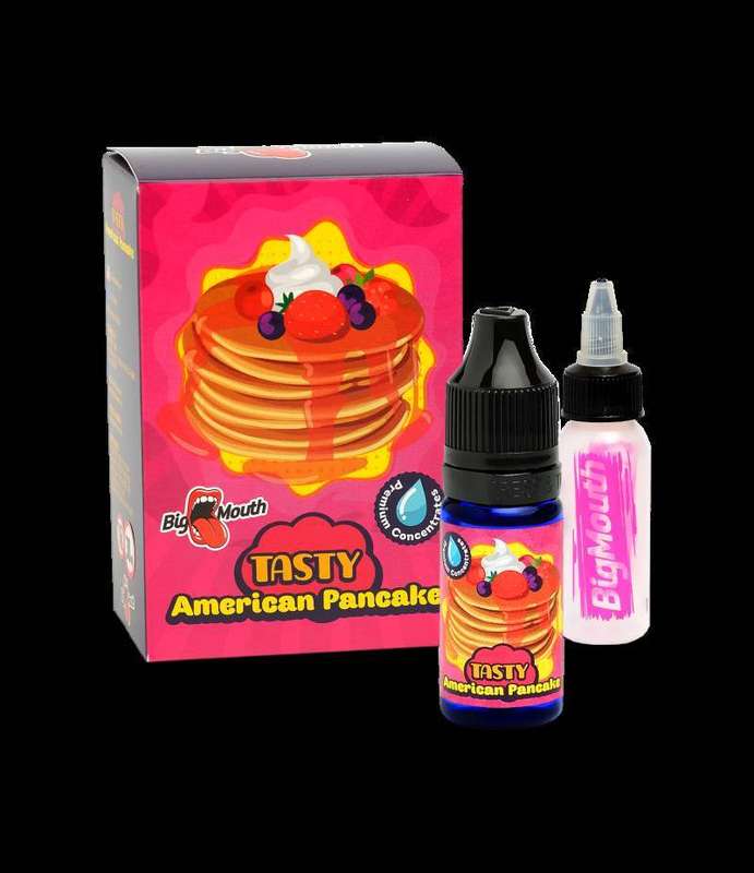 Big Mouth American Pancake | 10ml One Shot Concentrated Flavour | Makes 100ml Eliquid