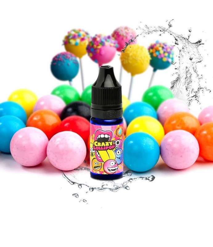 Big Mouth Crazy Lolipop | 10ml One Shot Concentrated Flavour | Makes 100ml Eliquid