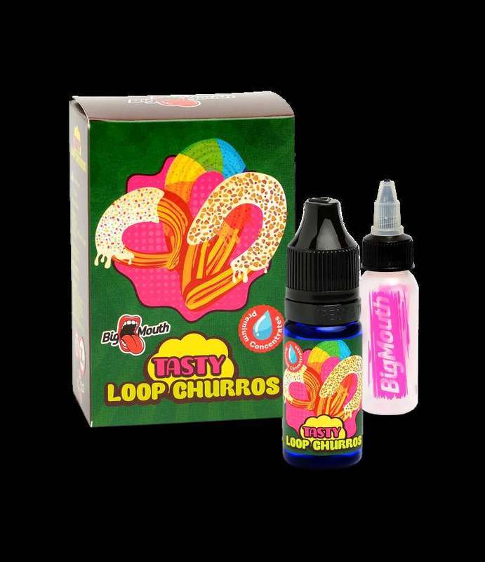 Big Mouth Loop Churros | 10ml One Shot Concentrated Flavour | Makes 100ml Eliquid