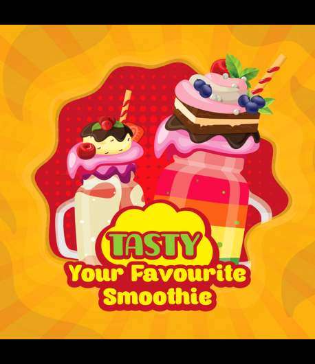Big Mouth Your Favorite Smoothie | 10ml One Shot Concentrated Flavour | Makes 100ml Eliquid