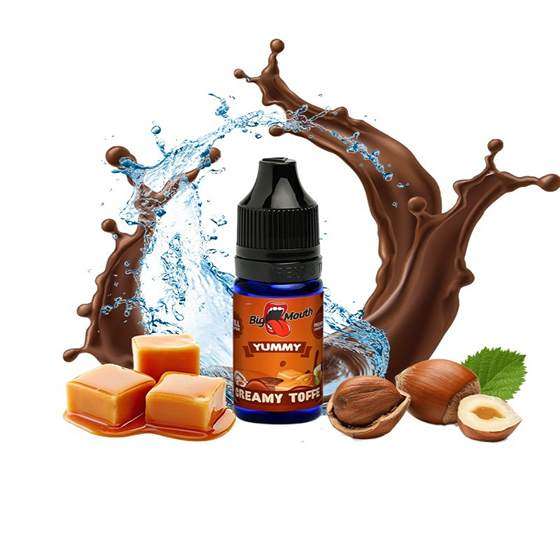 Big Mouth Creamy Toffee | 10ml One Shot Concentrated Flavour | Makes 100ml Eliquid