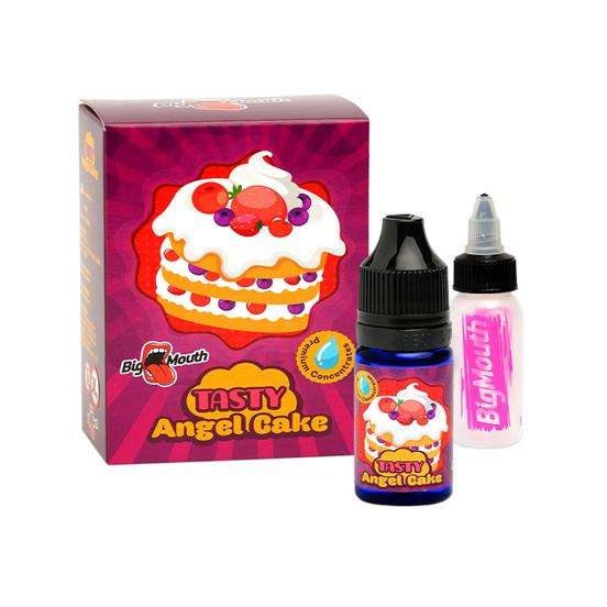 Big Mouth Angel Cake | 10ml One Shot Concentrated Flavour | Makes 100ml Eliquid