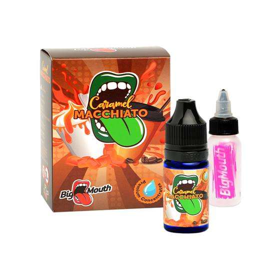 Big Mouth Caramel Macchiato | 10ml One Shot Concentrated Flavour | Makes 100ml Eliquid