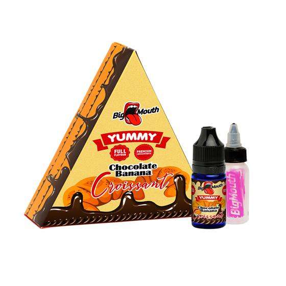 Big Mouth Chocolate Banana Croissant | 10ml One Shot Concentrated Flavour | Makes 100ml Eliquid