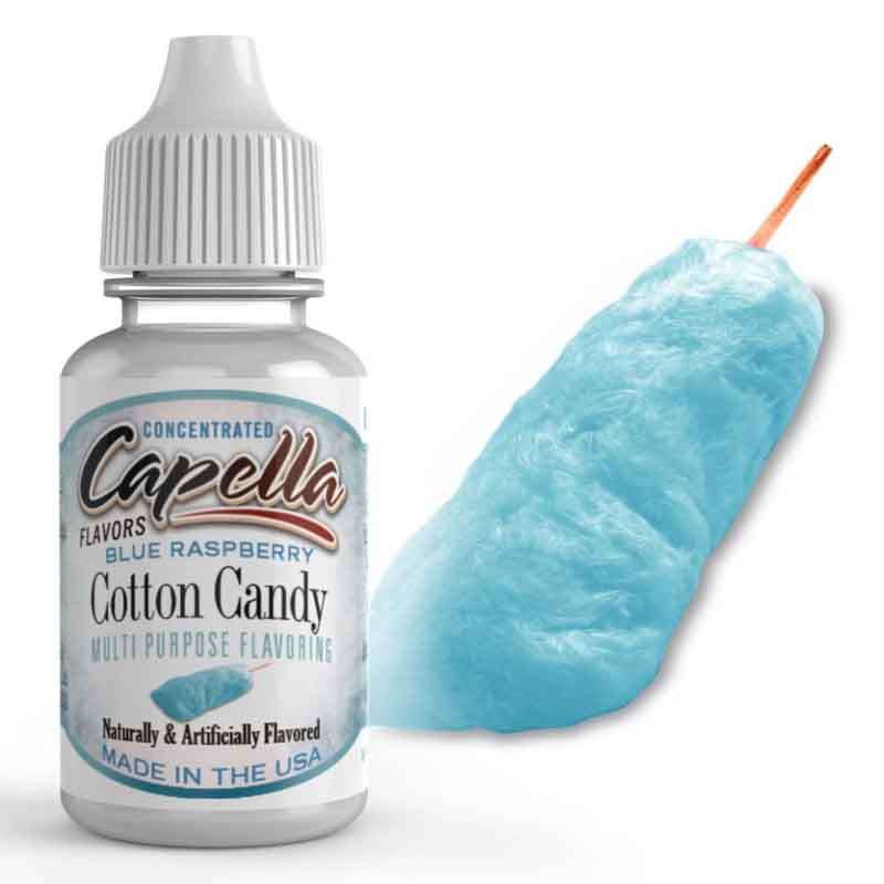 Capella Blue Raspberry Cotton Candy | 10ml Concentrated Flavor for DIY Self Mixing