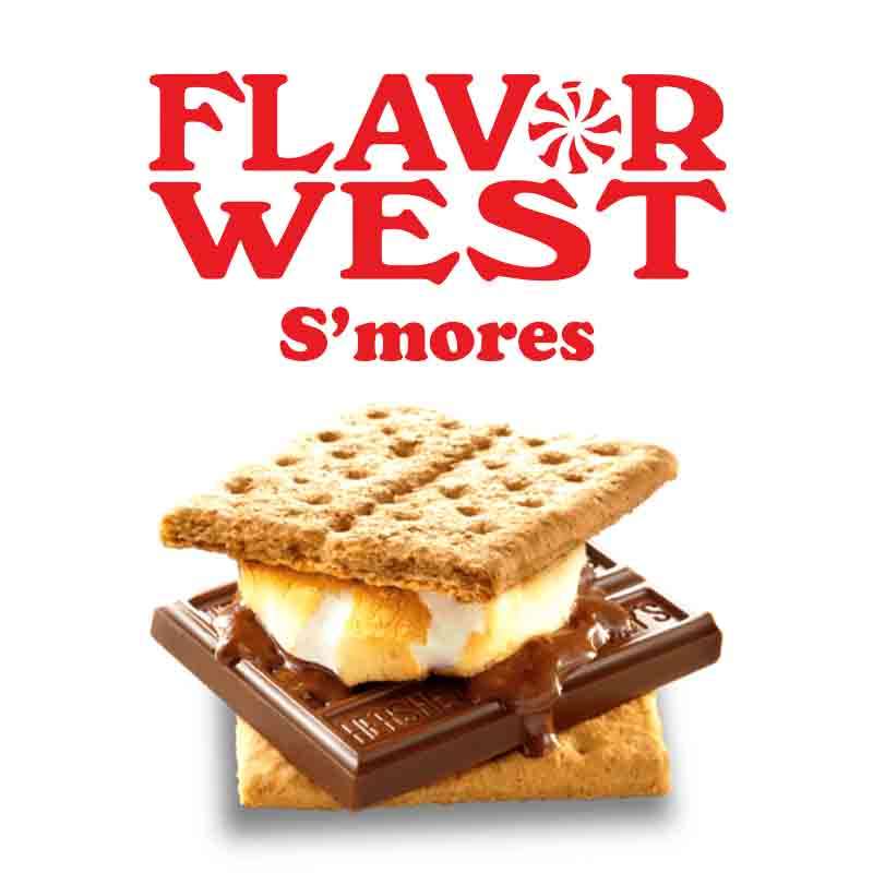 Flavor West S'mores | 10ml Concentrated Flavor for DIY | Self Mixing