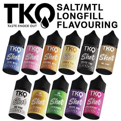 TKO E-Liquids Longfill Nic Salts | 30ml Bottle - Strawberry Ice