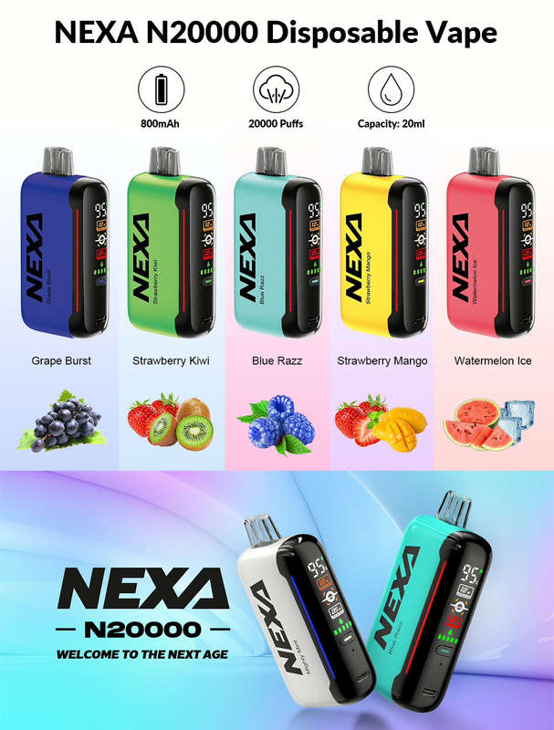 Dragbar NEXA | 20K Puffs Disposable - Peach Mango Watermelon | 50MG